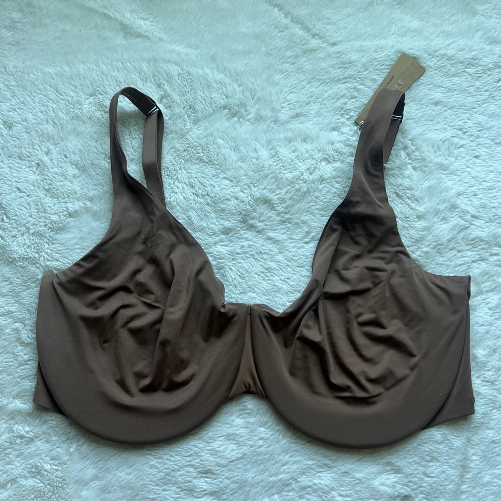 SKIMS Smoothing Intimates Unlined Minimizer Bra Jasper Size 40DDDD FL-FUL-6416W